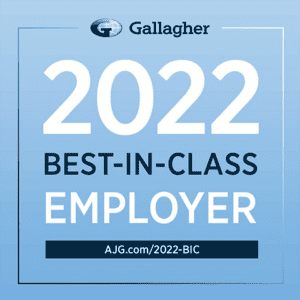 Gallagher 2023 Best-In-Class Employer Award